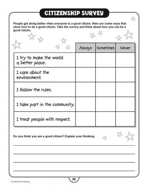 Canadian Character Education Grades 2-3 Workbook