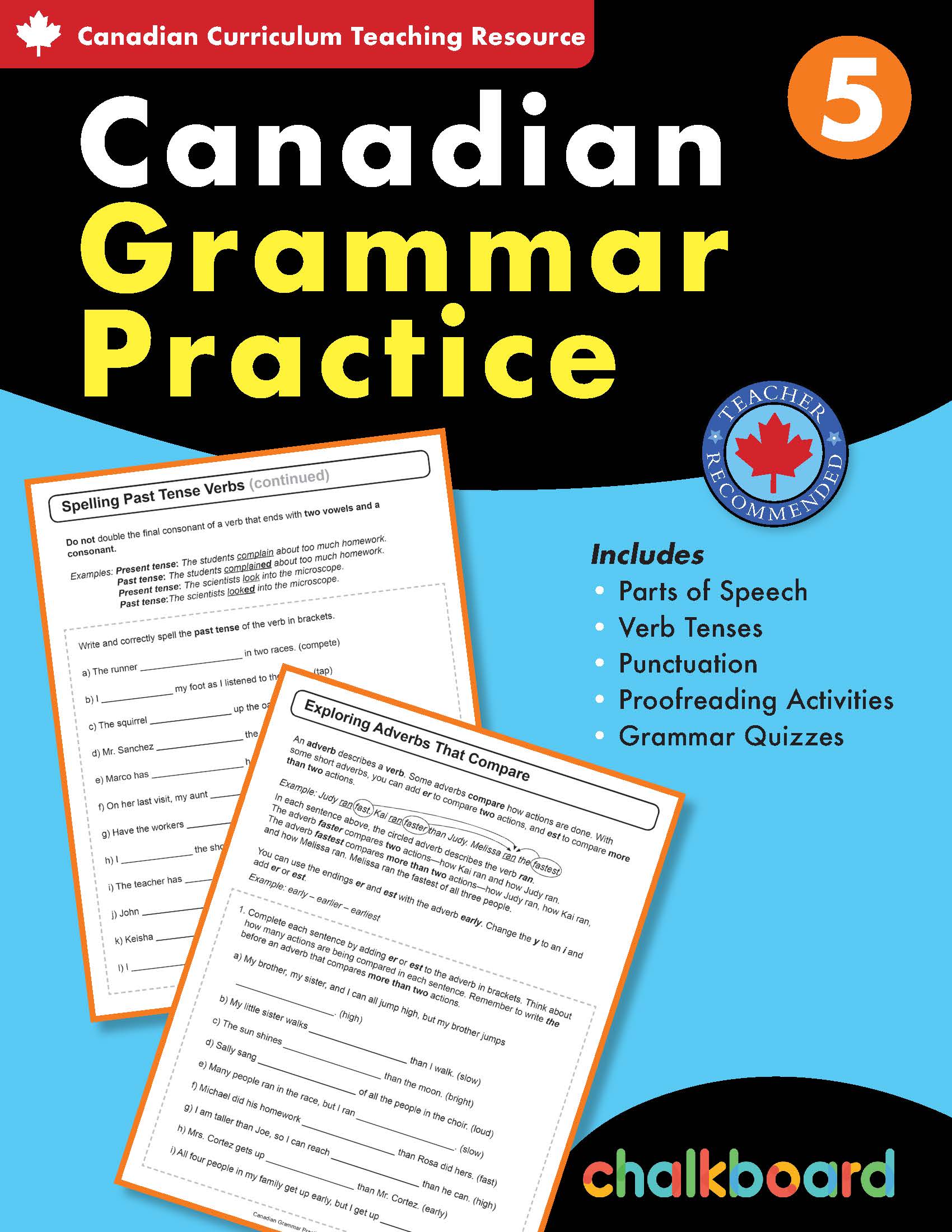Workbook　Canadian　Practice　Grammar　Grade