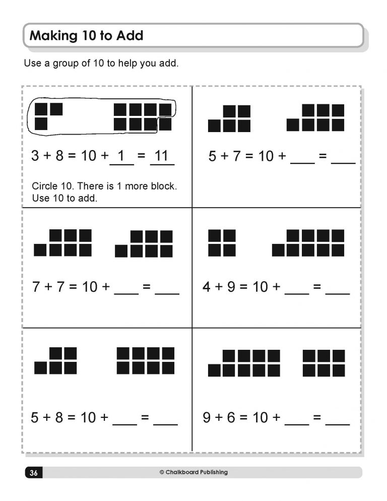 Canadian Math Basics Grade 1 Workbook