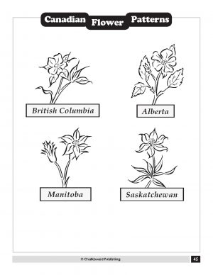 Canadian Patterns and Bulletin Board Ideas - eBook - Chalkboard Publishing