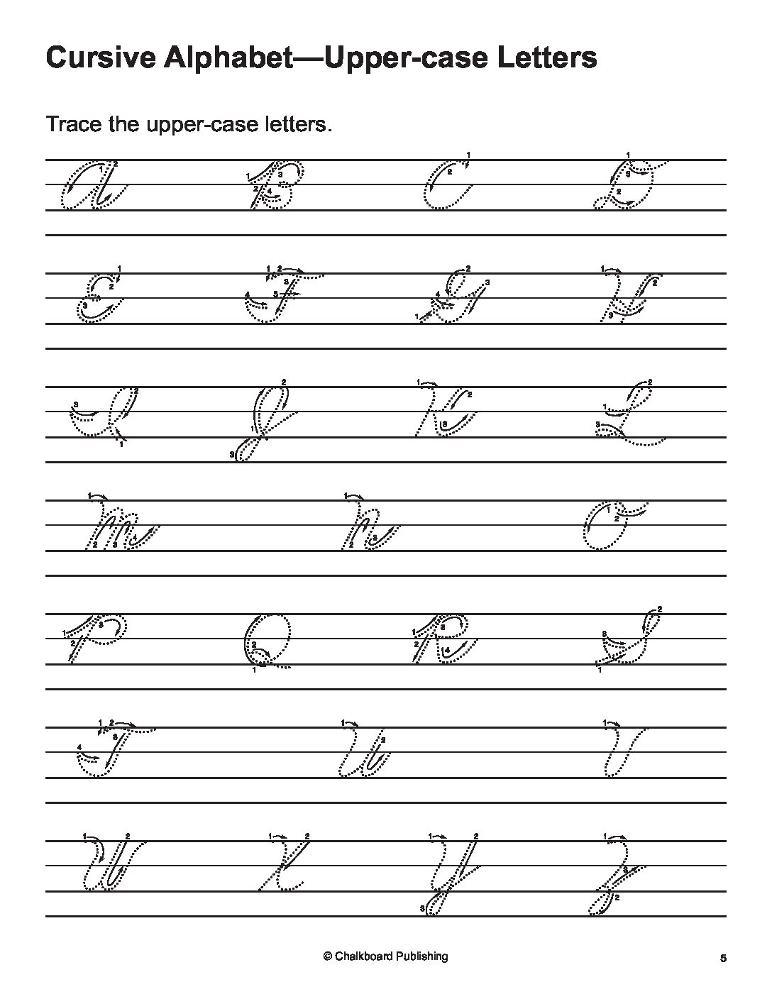 Free Printable Daily Cursive Handwriting Practice Pdf