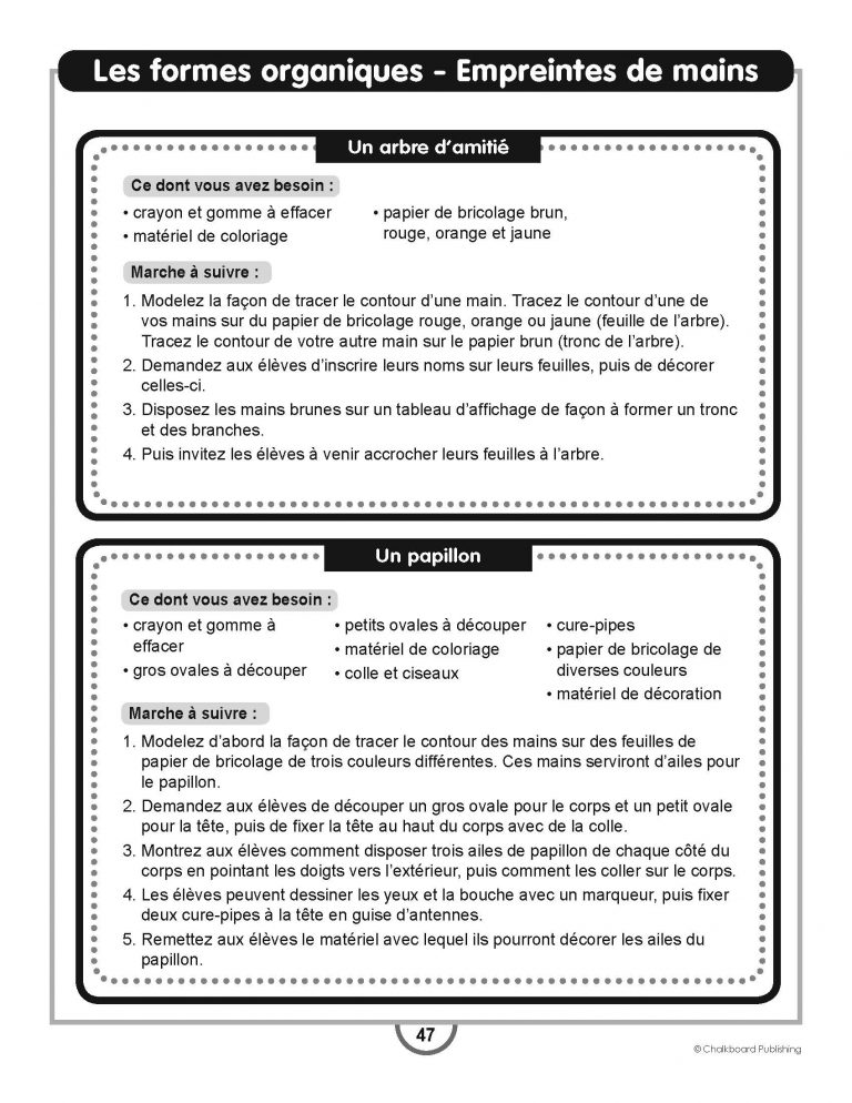 French Art Ideas Grades K-1 Workbook