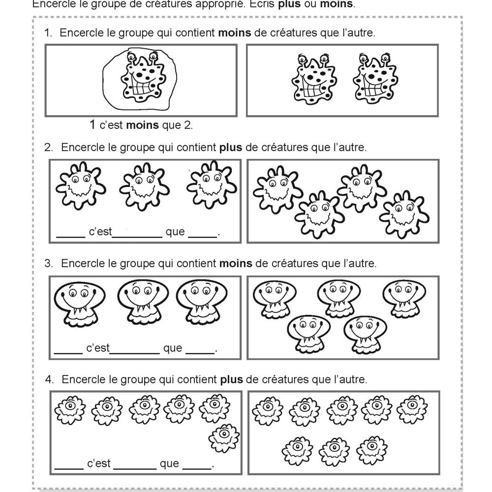 Canadian French Math Basics Grade 1 - eBook - Chalkboard Publishing