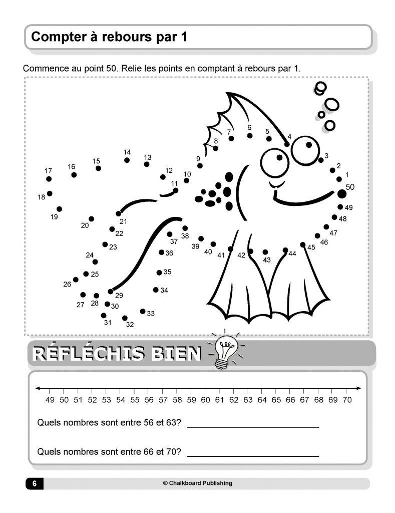 Canadian French Math Basics Grade 2 - eBook - Chalkboard Publishing