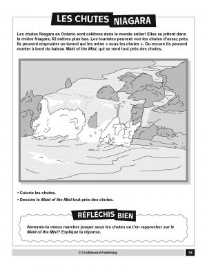 Canadian French Time Fillers Grades 2-3 - eBook - Chalkboard Publishing