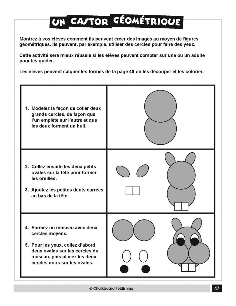 Canadian French Time Fillers Grades K-1 - eBook - Chalkboard Publishing
