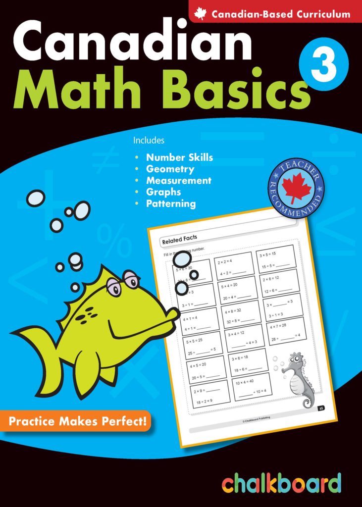 Canadian Grade 3 - Math Skills Bundle - Chalkboard Publishing