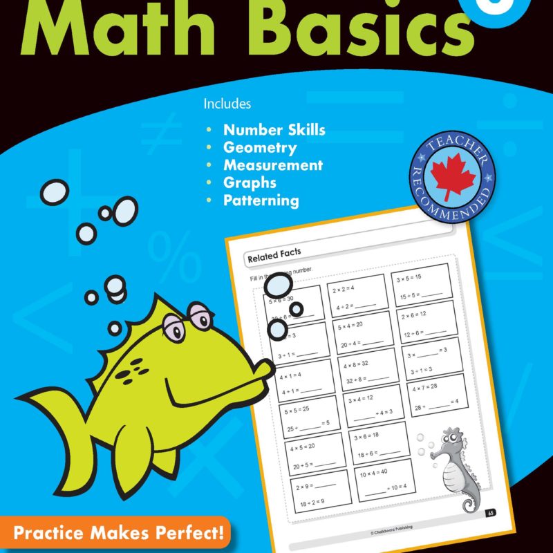Canadian Math Basics Grade 3 Workbook