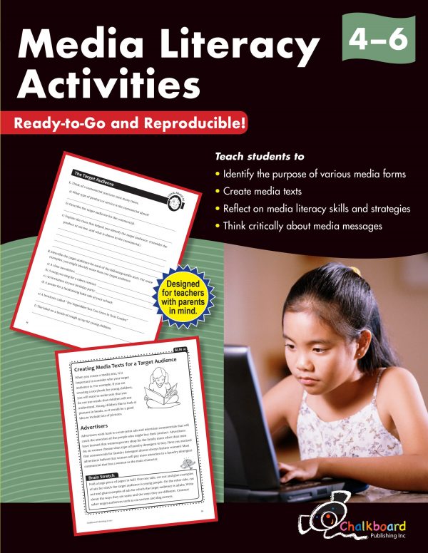 United States Media Literacy Activities Grades 4-6 - eBook - Chalkboard ...