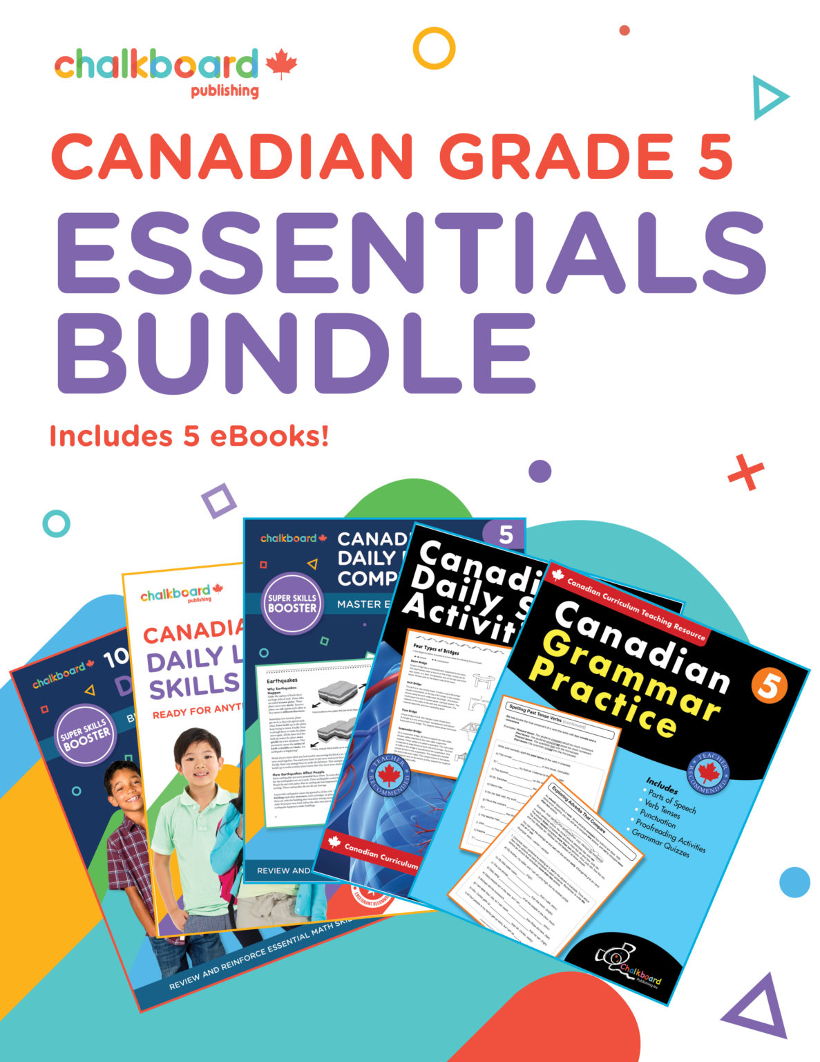 Canadian Grade 5 Essentials Bundle Chalkboard Publishing