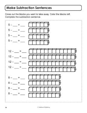 Common Core Grade 1 - Math Skills Bundle - Chalkboard Publishing