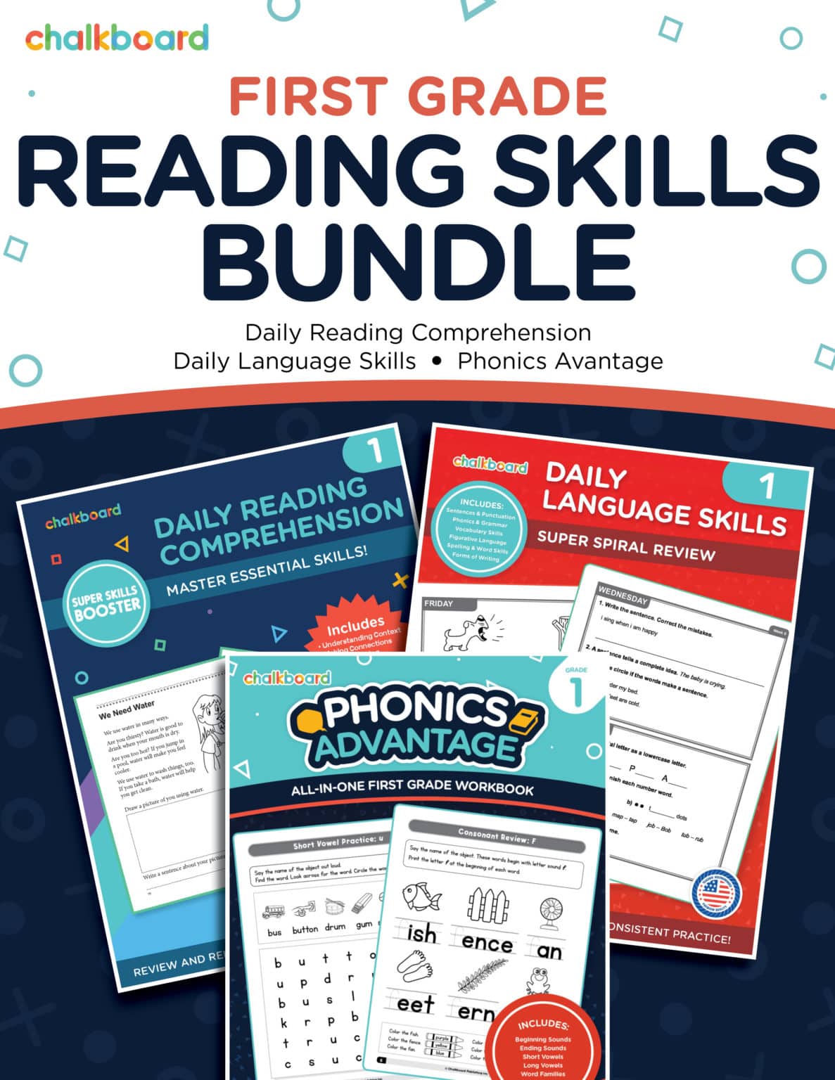 Common Core Grade 1 Reading Skills Bundle