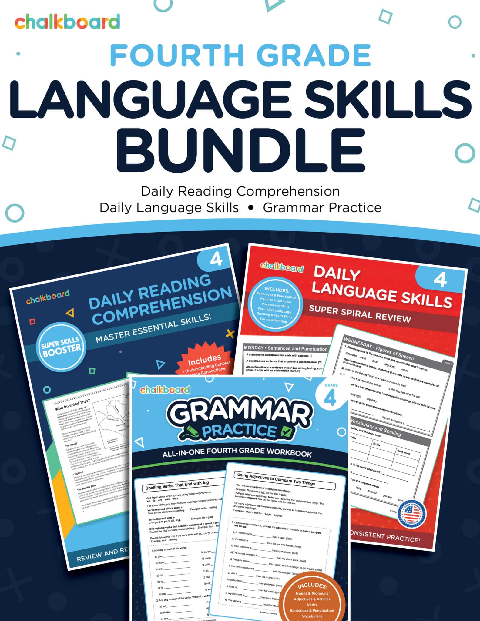 Common Core Grade 4 Language Skills Bundle