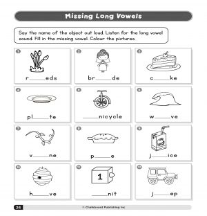 Phonics Second Grade Workbook