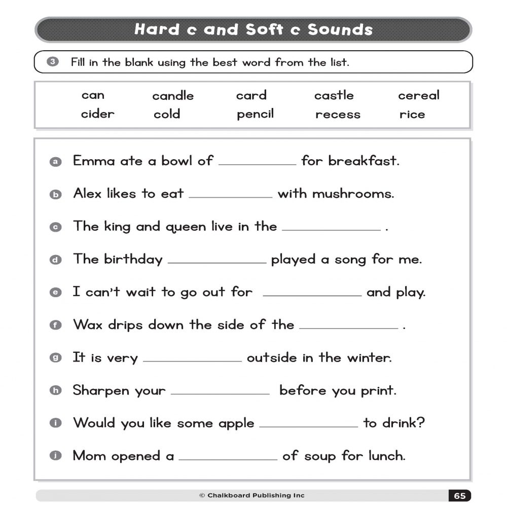 Phonics Second Grade Workbook