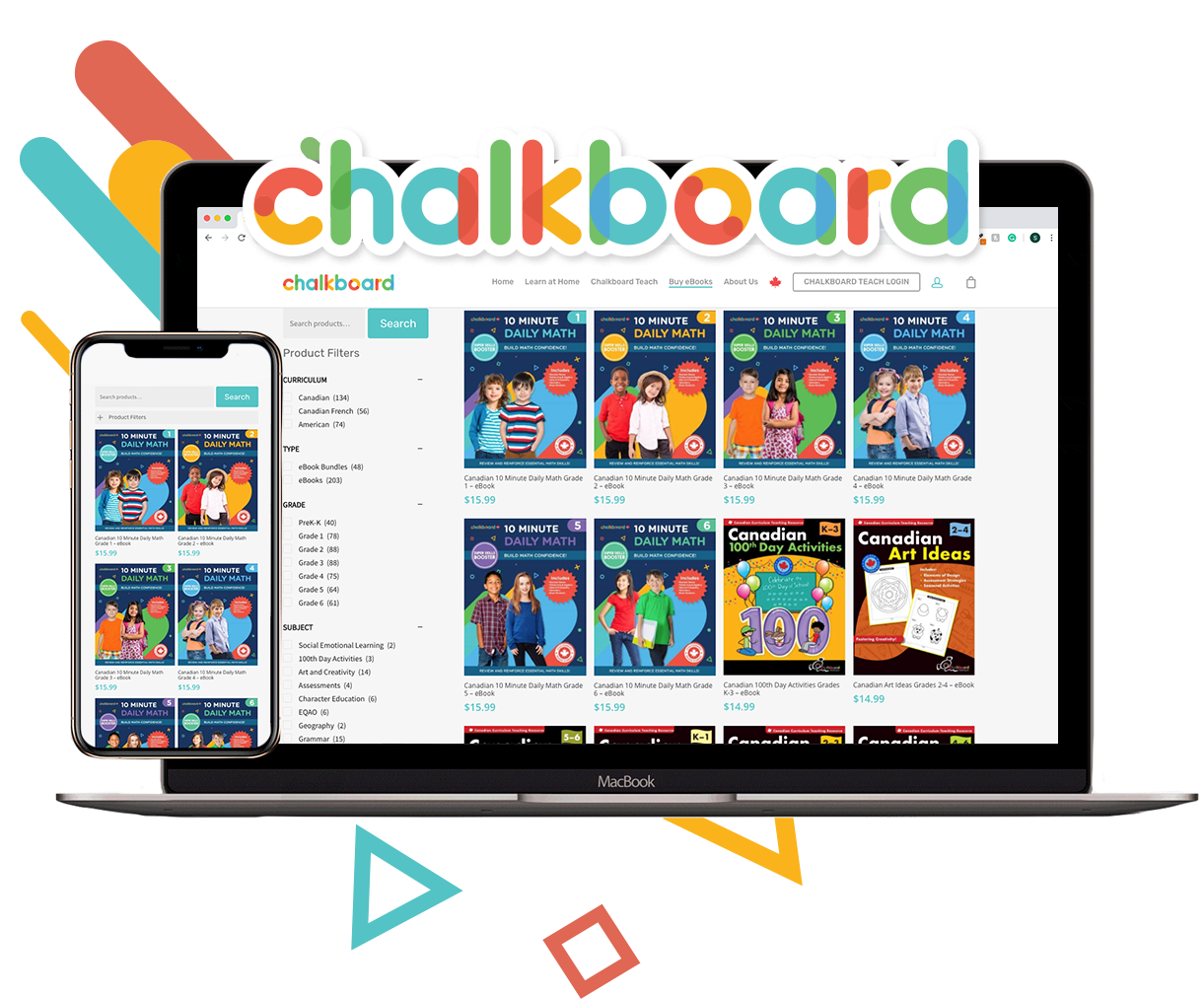 Chalkboard Publishing Educational Materials for Grades K6