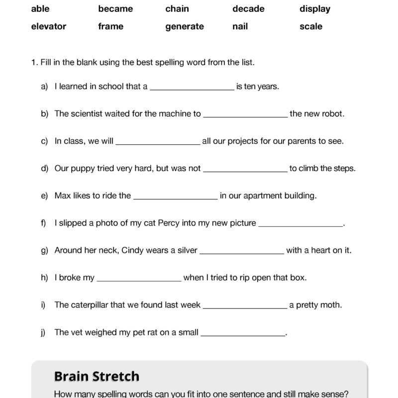 canadian-spelling-grade-4-workbook