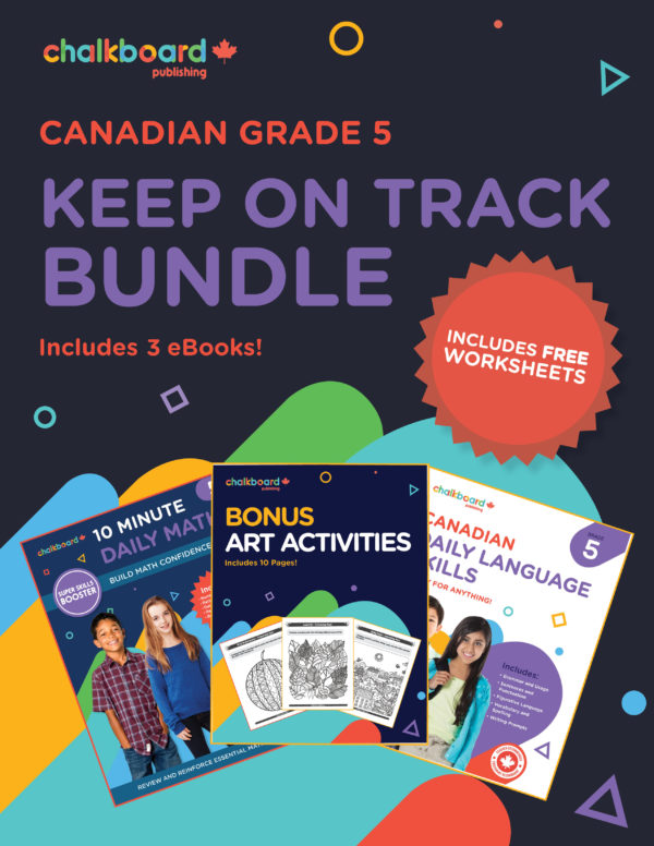 Canadian Grade 5 - Keep On Track! Bundle - Chalkboard Publishing