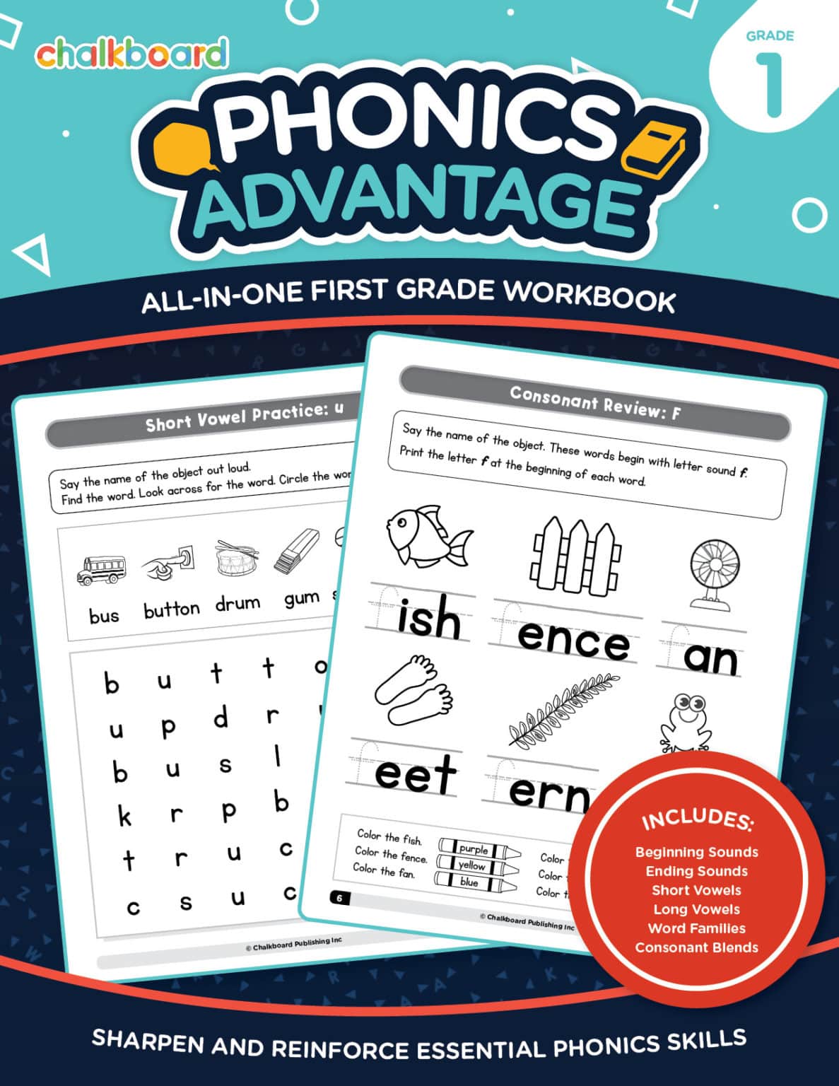 Phonics Advantage Grade 1 eBook