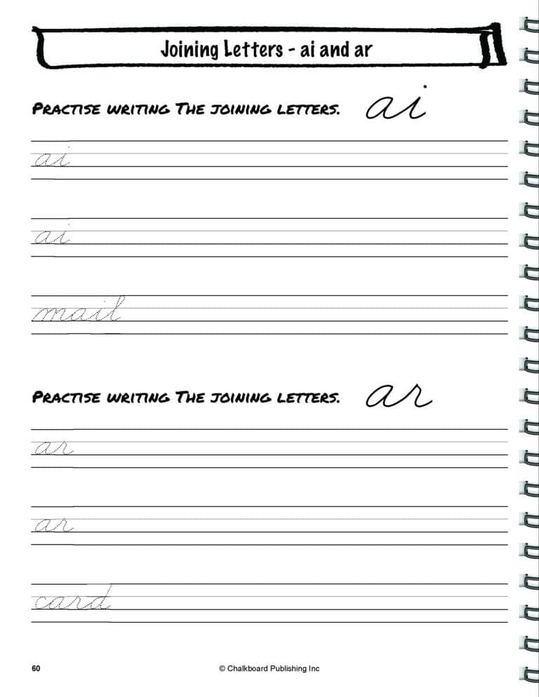 Junior Cursive Handwriting Workbook - Chalkboard Publishing