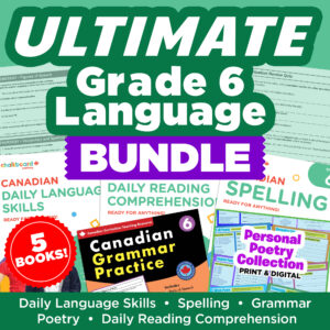 ultimate grade 6 language bundle