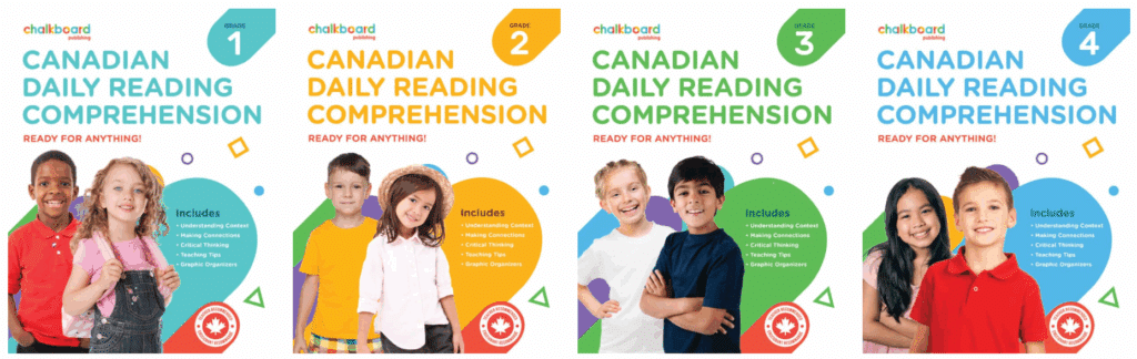 chalkboard reading comprehension series